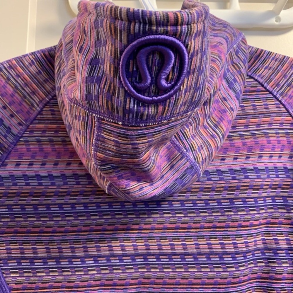 Lululemon Scuba Hoodie II Space Dye Twist Iris - Picture 10 of 11